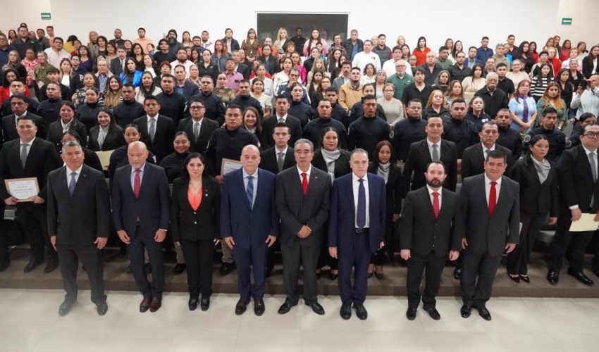 Egresan 58 personas de Formación Inicial para fortalecer la Fiscalía General de Justicia de Tamaulipas