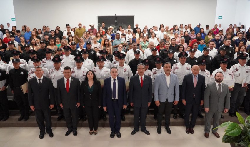 Concluyen Formación Inicial y Especialización en Proximidad y Tránsito Estatal